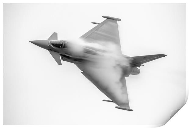 Typhoon Topside Print by J Biggadike