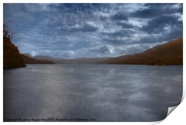 Coniston Autumn Print by J Biggadike