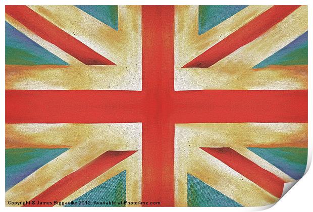 Retro GB Print by J Biggadike