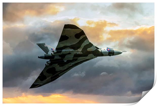 Vulcan Pride Print by J Biggadike