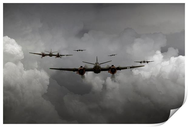 Beaufighter Nightfighter Print by J Biggadike