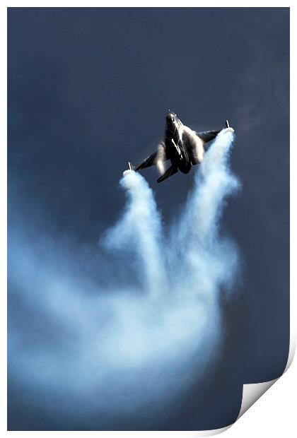 Belgian F-16  Print by J Biggadike
