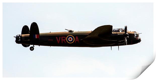 Canadian Lancaster  Print by J Biggadike