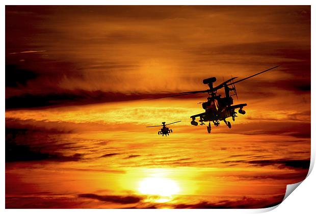 Apaches  Print by J Biggadike