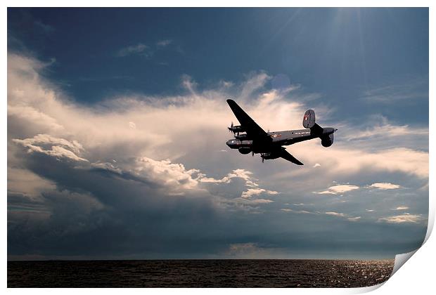 Avro Shackleton  Print by J Biggadike