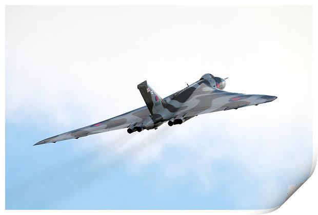 Vulcan Climb Out Print by J Biggadike