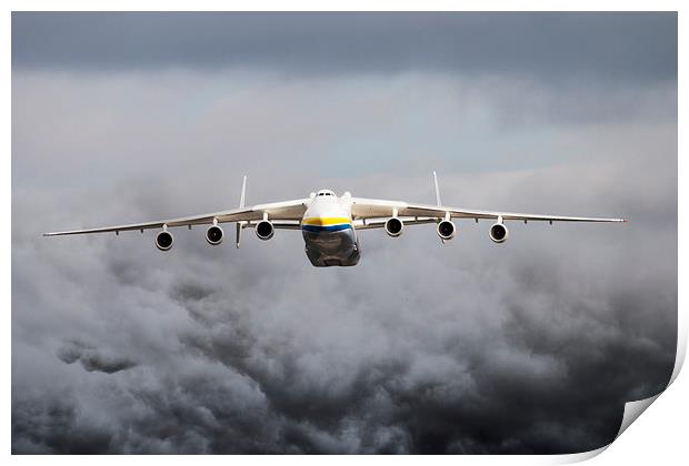  Antonov An-225 Mriya Print by J Biggadike