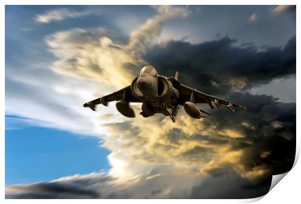 Marine AV8 Print by J Biggadike