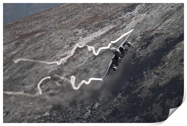 F15 Eagle Mach Loop Print by J Biggadike