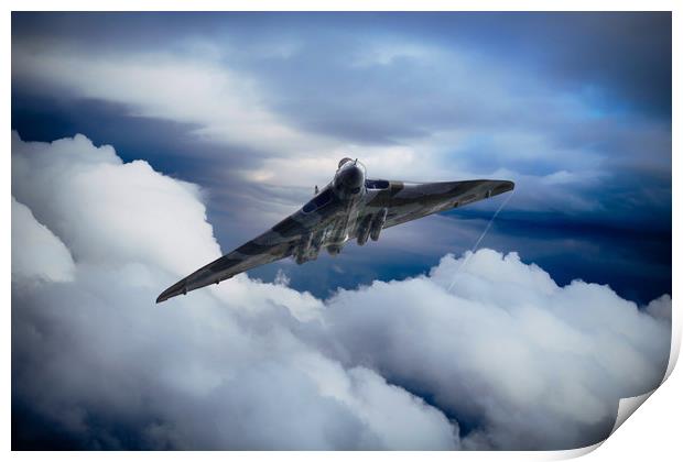 Vulcan Aviation Print by J Biggadike