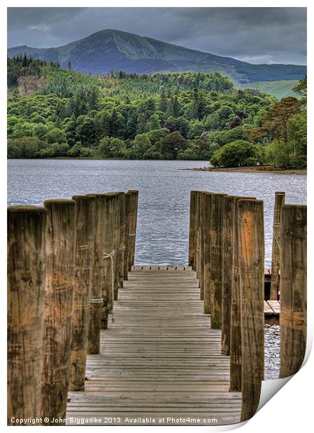 The Jetty Print by John Biggadike