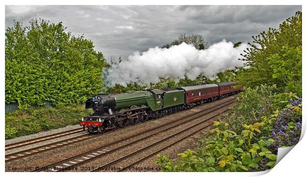 Flying Scotsman Print by John Biggadike