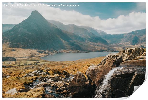 Ogwen Valley Spring Print by Dan Davidson