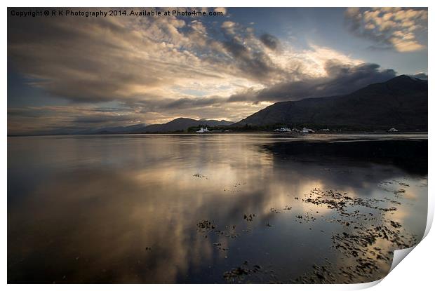  Ardgour Lighthouse Print by R K Photography
