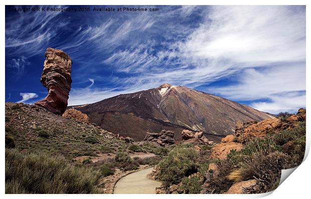  Tenerife Print by R K Photography