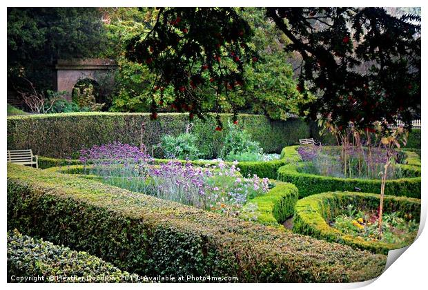 A Garden to Dream For Print by Heather Goodwin
