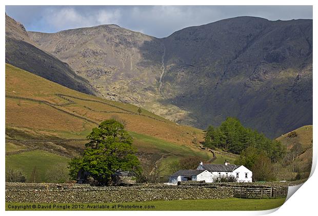 Wasdale Head Print by David Pringle