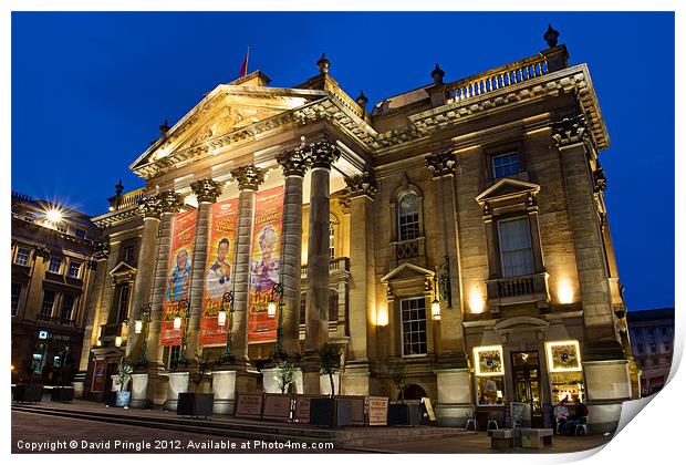 Theatre Royal Print by David Pringle