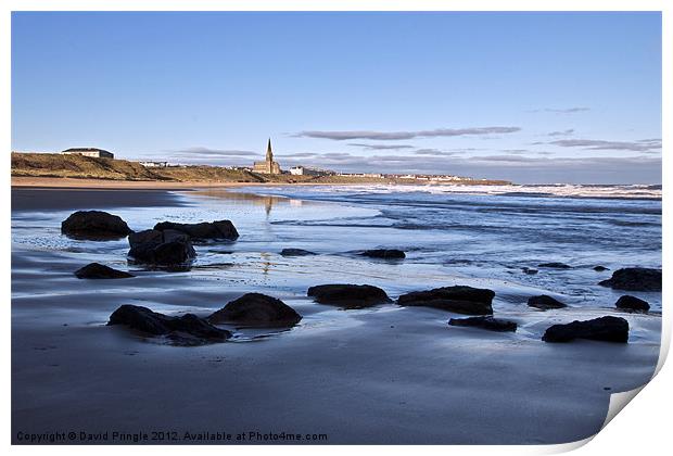 Tynemouth Longsands II Print by David Pringle