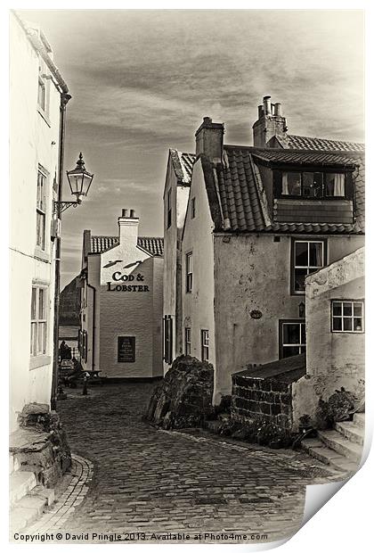 Staithes Print by David Pringle