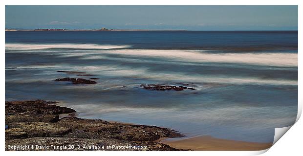 Budle Bay Print by David Pringle