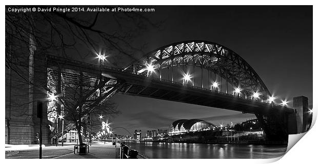 Tyne Bridge Print by David Pringle