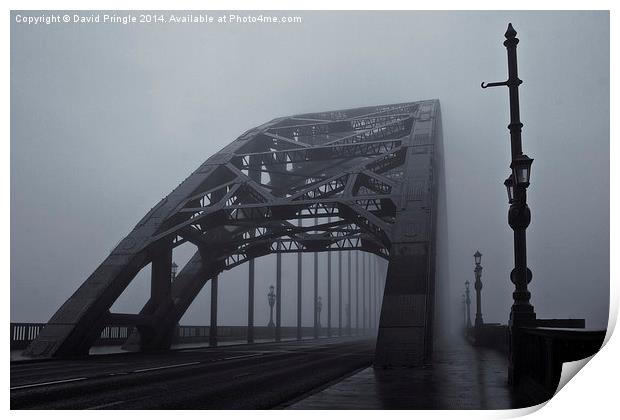 Fog on the Tyne Print by David Pringle