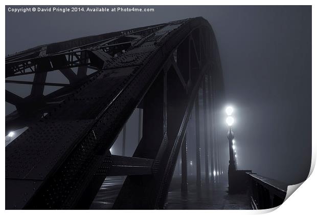 Fog on the Tyne Print by David Pringle
