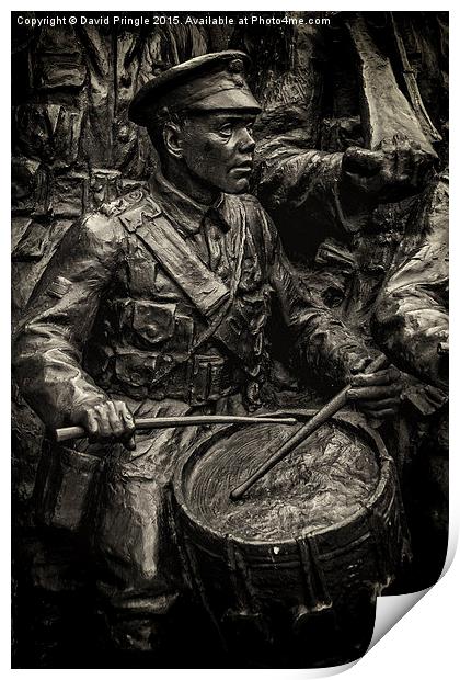 Drummer Boy Print by David Pringle