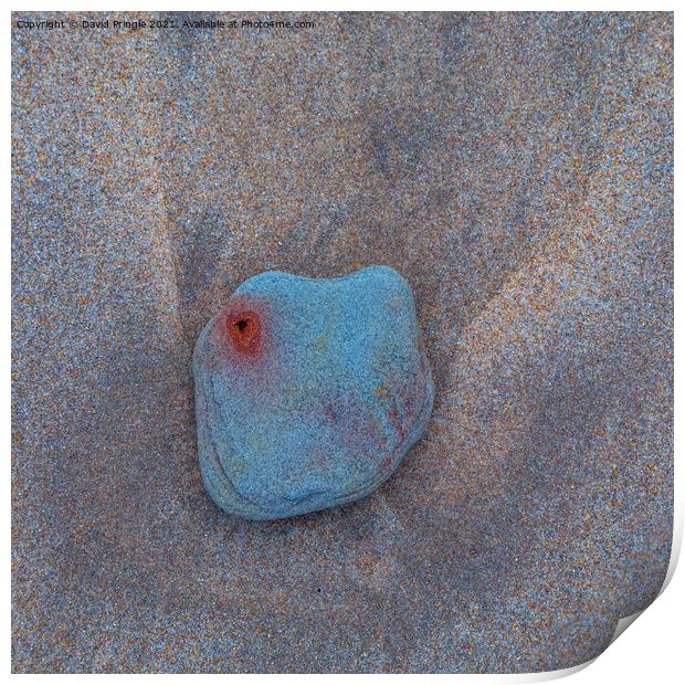 Sand and Stone Print by David Pringle