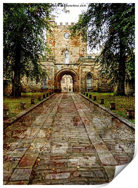  Durham Castle 2 Print by Lynn Bolt