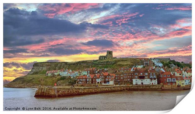 Whitby Print by Lynn Bolt