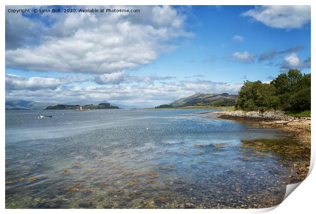 Port Appin Argyll and Bute Print by Lynn Bolt