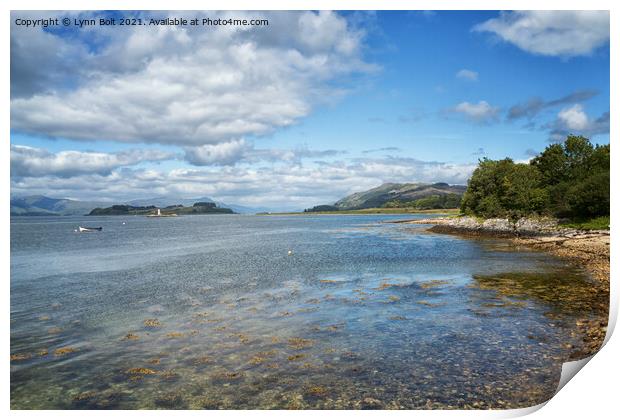 Port Appin Argyll and Bute Print by Lynn Bolt