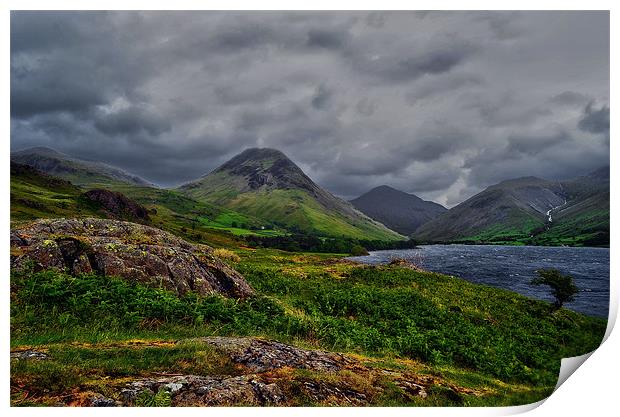 Wastwater Print by Richie Fairlamb