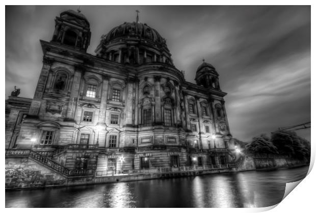 Berliner Dom Print by Nathan Wright