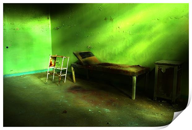 The Green Room Print by Nathan Wright