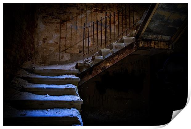 Stairs Print by Nathan Wright