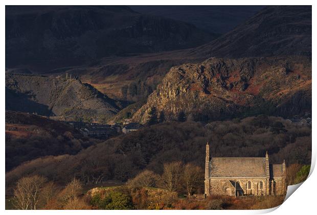 Stiniog Print by Rory Trappe