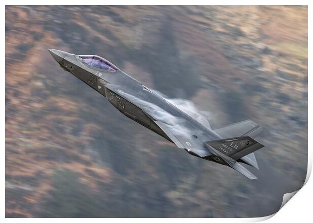 F35A lightning ii Print by Rory Trappe