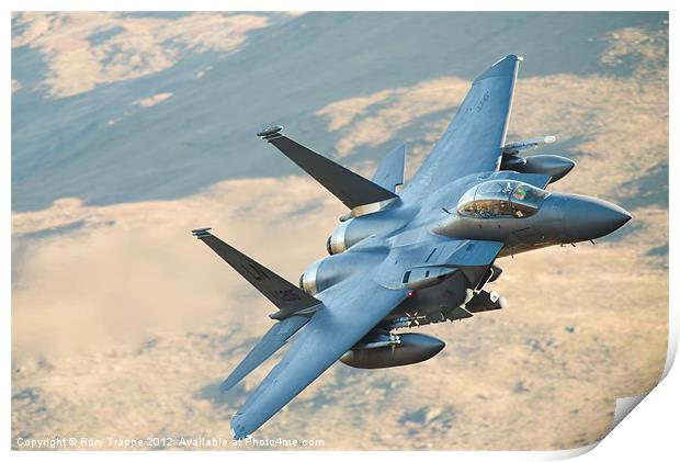 F15 low level Print by Rory Trappe