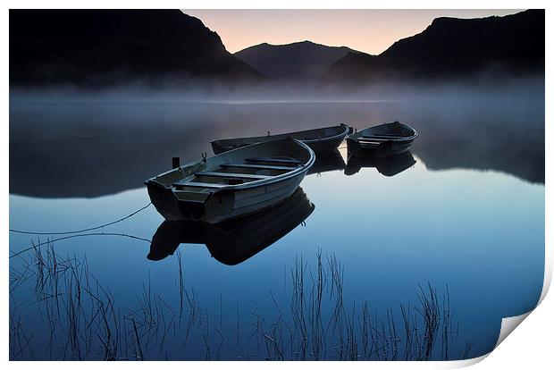  Llyn Nantlle Print by Rory Trappe