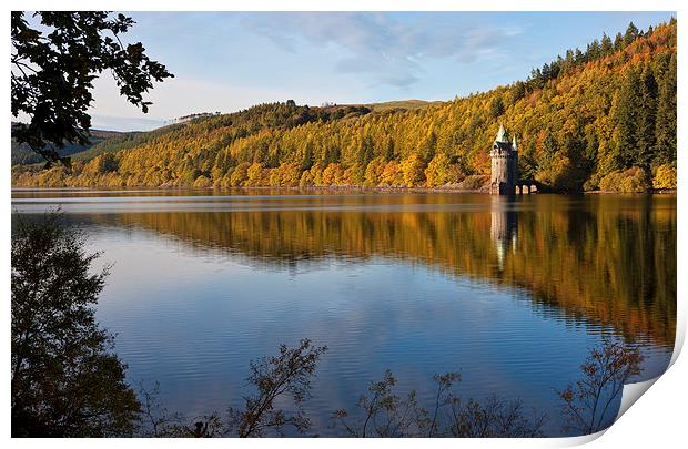 Lake Vyrnwy Print by Rory Trappe