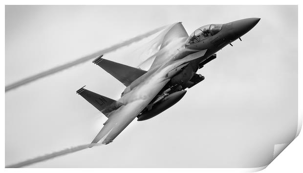 F15 from Lakenheath Print by Rory Trappe