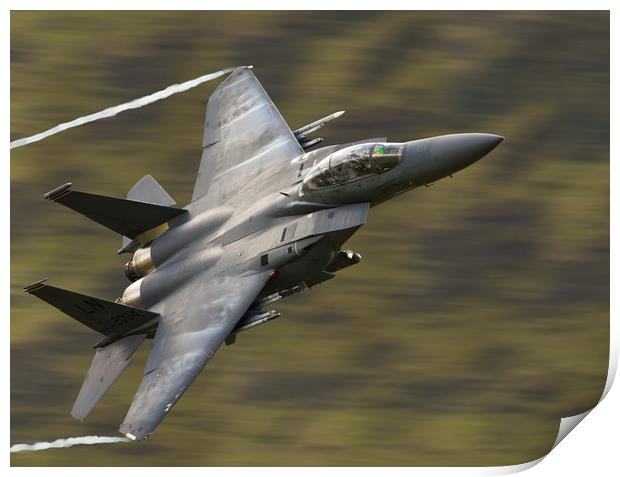 F-15 Eagle Print by Rory Trappe