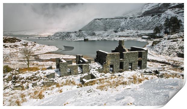 Cwmorthin Print by Rory Trappe