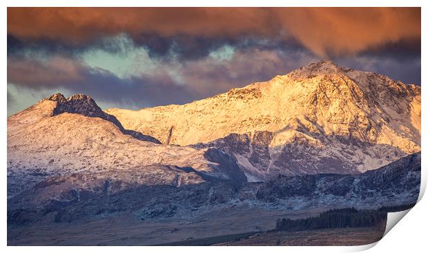 Snowdon Print by Rory Trappe