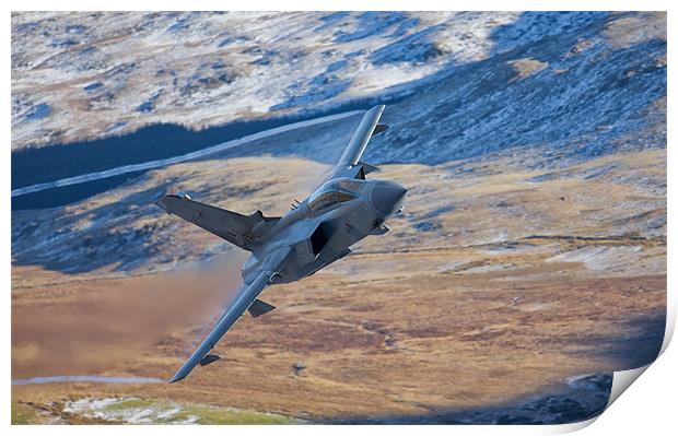 Tornado - Mid Winter in Wales Print by Rory Trappe