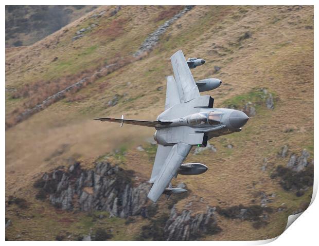 RAF Tornado Gr4 Wings Swept Print by Rory Trappe