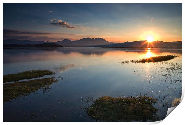 Ynys Sunrise - North Wales Print by Rory Trappe